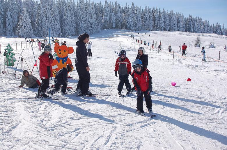 Kinder-Skischule Wintersportgebiet Siegmundsburg
